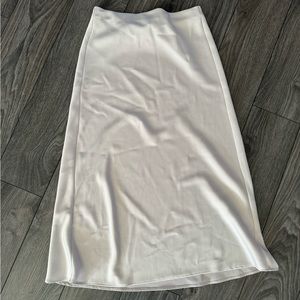 Dynamite size XS satin midi slip skirt